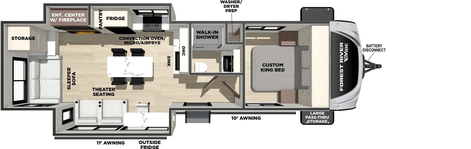 2800RL Floorplan Image